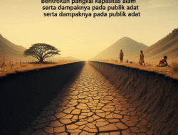 Bentrokan pangkal kapasitas alam serta dampaknya pada publik adat