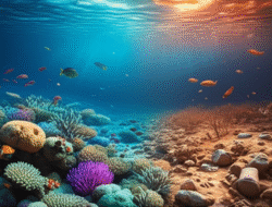 Efek perubahan kondisi  kepada ekosistem laut serta pantai