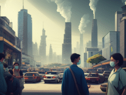 Efek urbanisasi  kepada kualitas udara serta kesehatan publik
