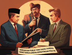 Kebijakan Publik yang Gagal karena Kepentingan Politik