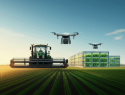 Kemajuan teknologi pertanian buat menambah pembuatan pangan