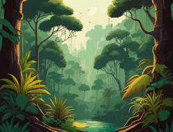 Rumor kawasan hidup serta usaha pelanggengan hutan tropis