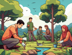 Tugas komunitas lokal dalam pelestarian kawasan