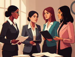 Tugas wanita dalam politik serta kepemimpinan garis besar