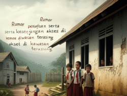 Rumor pendidikan serta kesenjangan akses di kawasan terasing