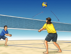 Teknik Dan Taktik Bola Voli Pantai Untuk Pemula